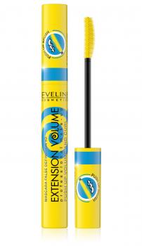 EVELINE Extension Volume Professional Mascara - Push up Volume and Curl, 10 ml